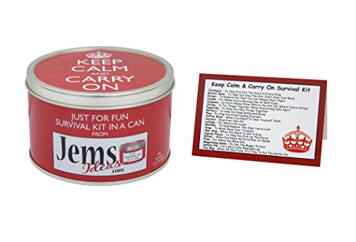 Humorous Novelty Gift Parents/Friends/Grandparents etc Black/Mint Customise Your Can Colour. Anniversary Survival Kit In A Can Anniversary Couple or Wedding Anniversary Present & Card All In One 